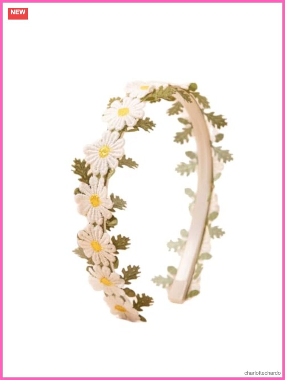 Daisy Flower Headband Sweet Floral Hairband Party Hair Accessory